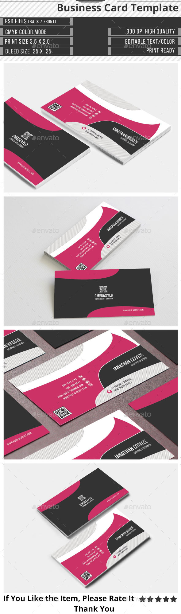 GraphicRiver Clean Elegant corporate Business Card 9718731 GraphicRiver Clean Elegant corporate Business Card 9718731
