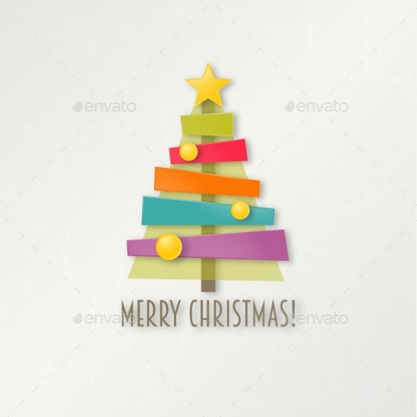 GraphicRiver Abstract Colorful Christmas Tree 9718839 GraphicRiver Abstract Colorful Christmas Tree 9718839