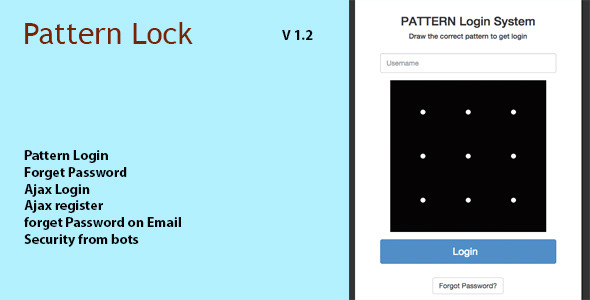 Pattern Lock Login Register in PHP Pattern Lock Login Register in PHP