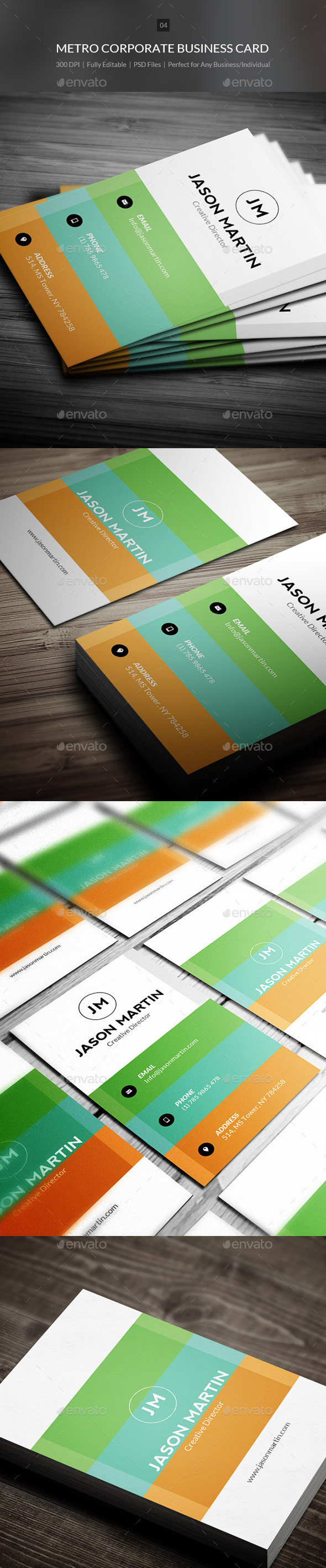 GraphicRiver Metro Corporate business Card 04 9719049 GraphicRiver Metro Corporate business Card 04 9719049
