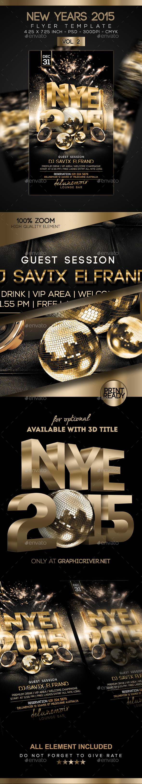 GraphicRiver New Years Flyer Vol 2 9720991 GraphicRiver New Years Flyer Vol 2 9720991