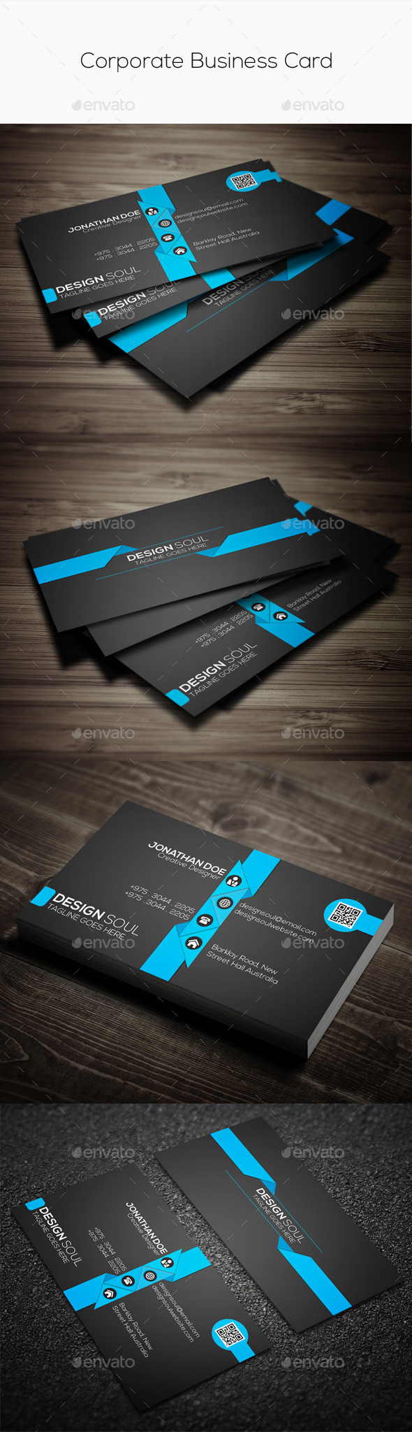 GraphicRiver Corporate Business Card 9721246 GraphicRiver Corporate Business Card 9721246
