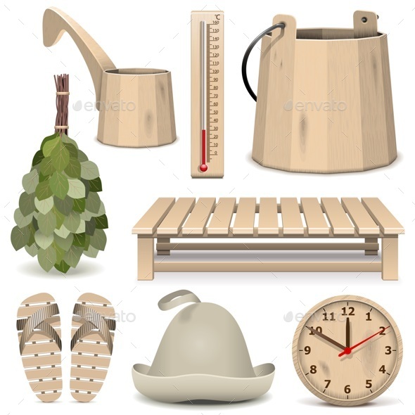 GraphicRiver Bath Accessory Icons 9721934 GraphicRiver Bath Accessory Icons 9721934