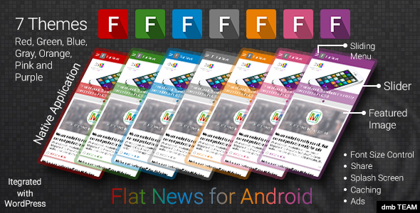 Flat News for Android