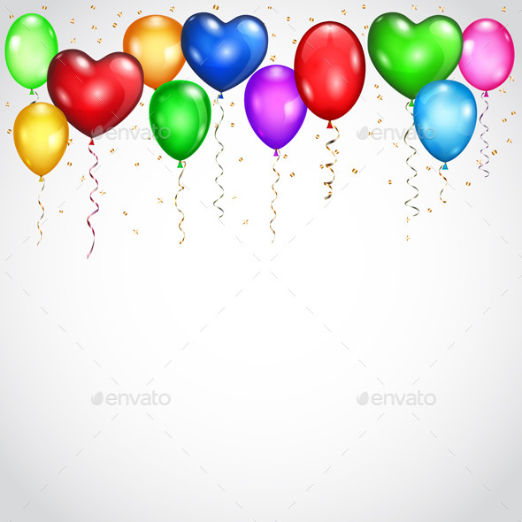 GraphicRiver Background with Colored Balloons 9722585 GraphicRiver Background with Colored Balloons 9722585