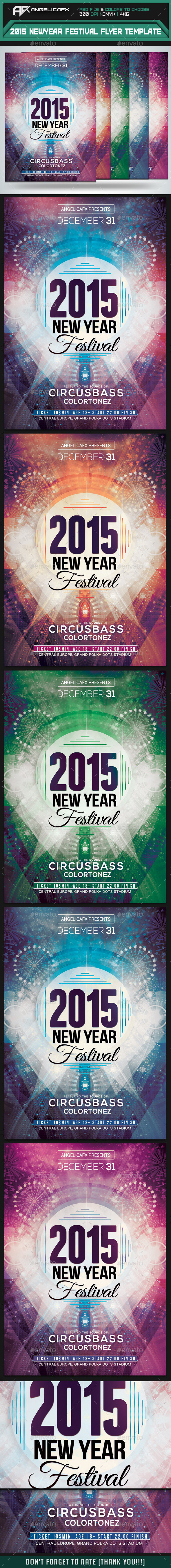 GraphicRiver 2015 New Year Festival Flyer Template 9722601 GraphicRiver 2015 New Year Festival Flyer Template 9722601