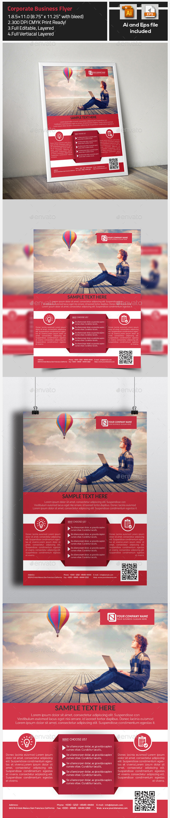 GraphicRiver Corporate Business Flyer Template 9722980 GraphicRiver Corporate Business Flyer Template 9722980
