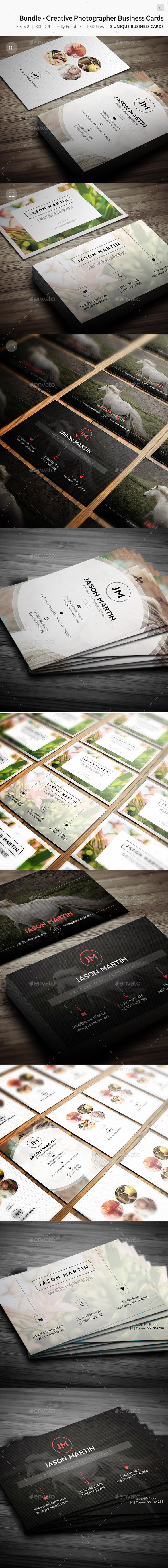 GraphicRiver Bundle Creative Photographer Business Card 51 9723436 GraphicRiver Bundle Creative Photographer Business Card 51 9723436