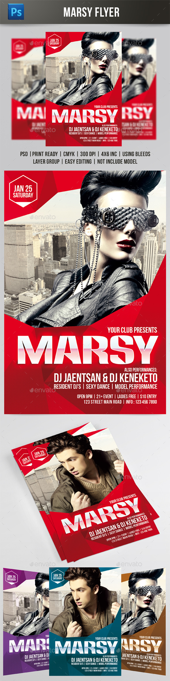 GraphicRiver Marsy Flyer 9723458 GraphicRiver Marsy Flyer 9723458