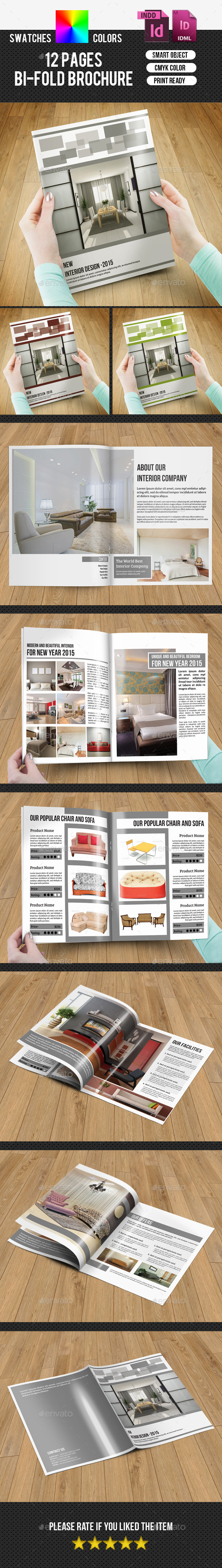 GraphicRiver Bifold Brochure for Interior Design-V173 9724001 GraphicRiver Bifold Brochure for Interior Design-V173 9724001