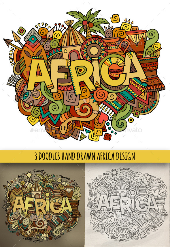 Africa Doodles Designs (Travel)