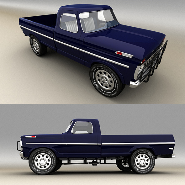 Blue Pickup Blue Pickup