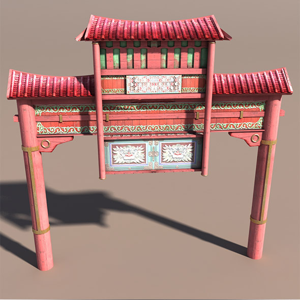 3DOcean China Town Portal 9724649 3DOcean China Town Portal 9724649