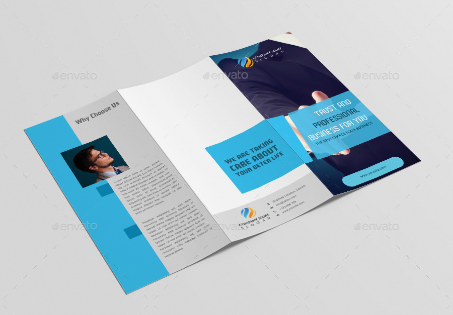 Business Tri Fold Brochure Template Design by graphicsdesignator ...