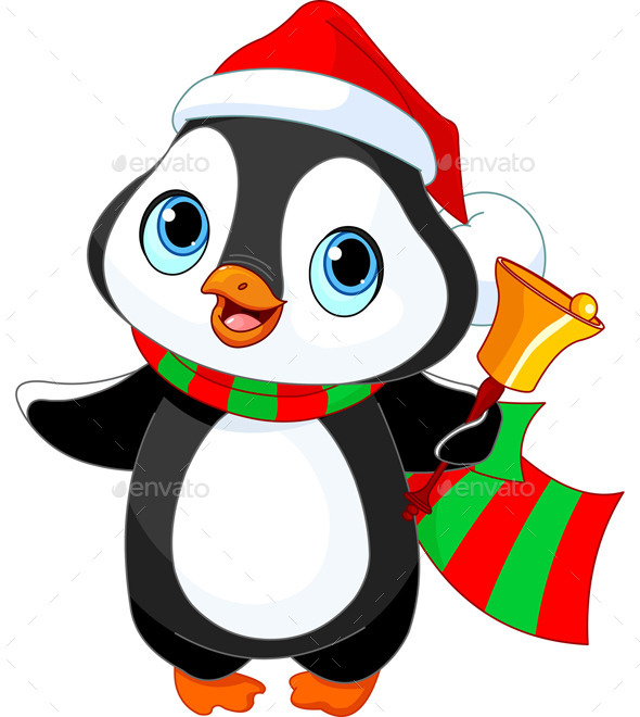 GraphicRiver Christmas Penguin 9728223 GraphicRiver Christmas Penguin 9728223