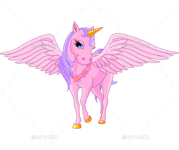 Gambar Unicorn Bergerak 