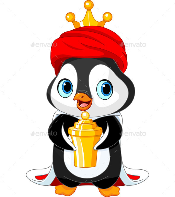 Penguin as a Biblical Magi Penguin as a Biblical Magi
