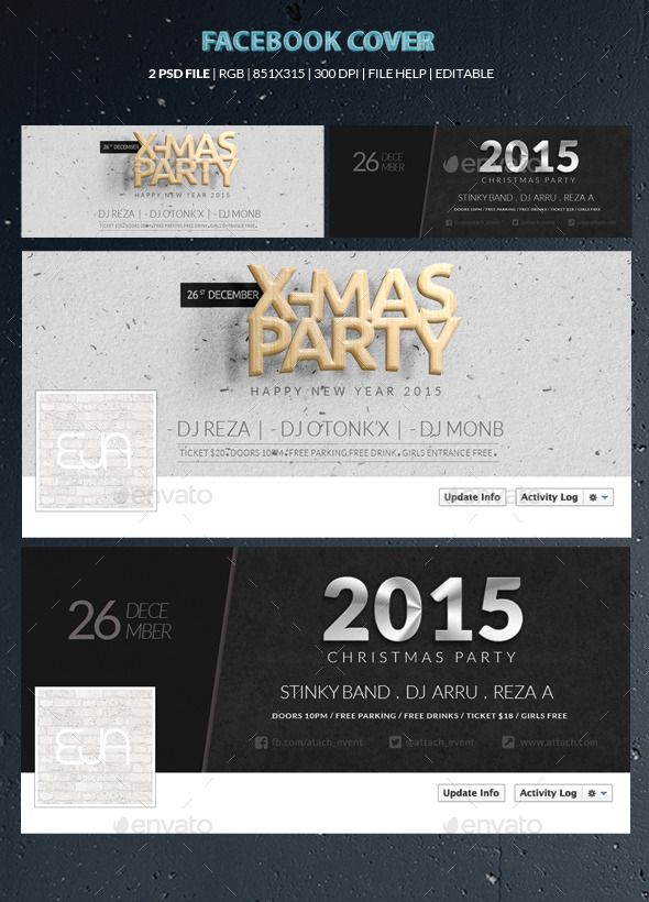 GraphicRiver Christmas Event Facebook Cover 9731193 GraphicRiver Christmas Event Facebook Cover 9731193