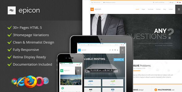 ThemeForest Epicon Clean Multipurpose HTML Template 9655528 ThemeForest Epicon Clean Multipurpose HTML Template 9655528