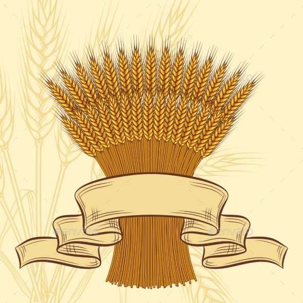 GraphicRiver Background with Ripe Yellow Wheat Ears 9735133 GraphicRiver Background with Ripe Yellow Wheat Ears 9735133