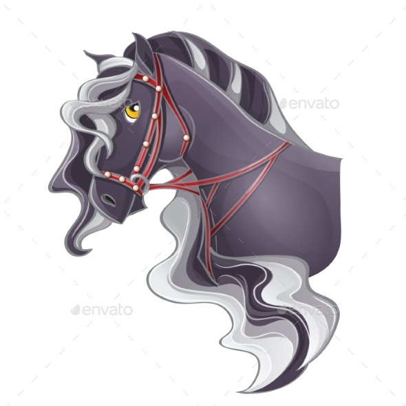 GraphicRiver Picture of a Horse s Head 9736576 GraphicRiver Picture of a Horse s Head 9736576