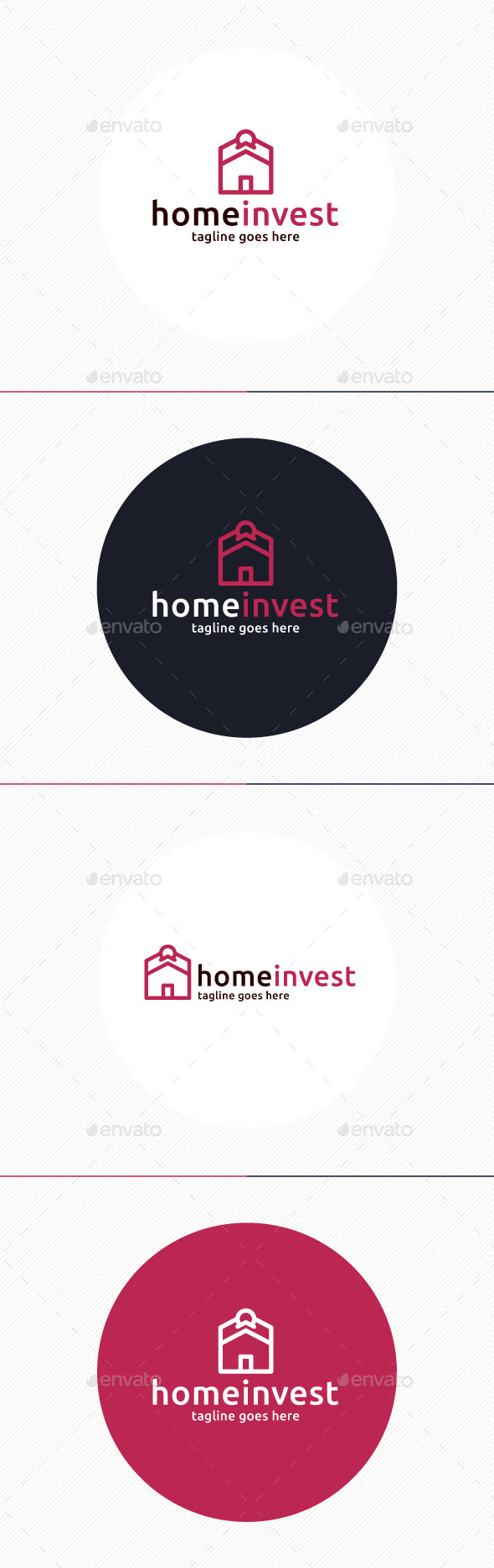 GraphicRiver Home Invest Logo 9737264 GraphicRiver Home Invest Logo 9737264