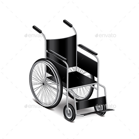 GraphicRiver Wheelchair 9738321 GraphicRiver Wheelchair 9738321