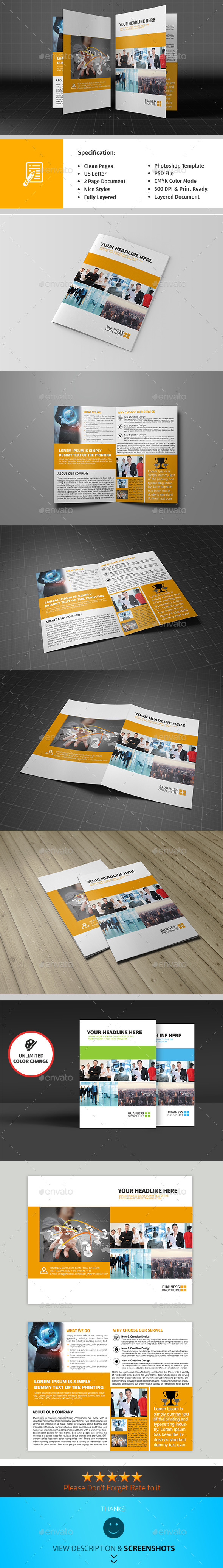 GraphicRiver Bifold Corporate Brochure Template Vol04 9738937 GraphicRiver Bifold Corporate Brochure Template Vol04 9738937