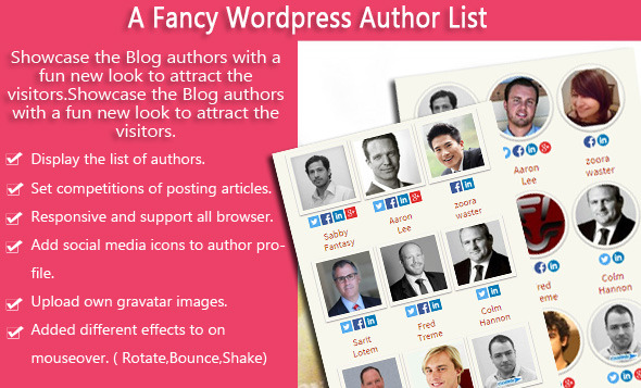 A Fancy Wordpress Author List A Fancy Wordpress Author List