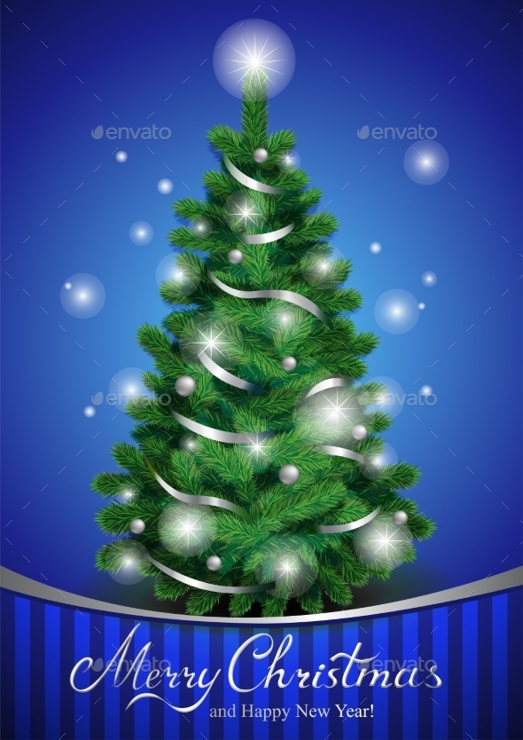 GraphicRiver Classic Christmas Tree 9738984 GraphicRiver Classic Christmas Tree 9738984