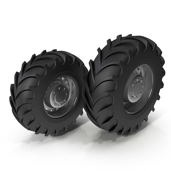 3DOcean Tractor Tires 9739855 3DOcean Tractor Tires 9739855
