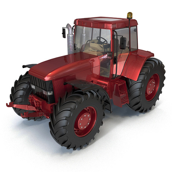 3DOcean Red Tractor 9739982 3DOcean Red Tractor 9739982
