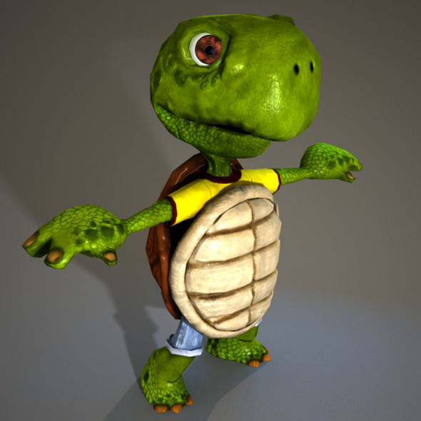 3DOcean Comic Turtle 9741005 3DOcean Comic Turtle 9741005