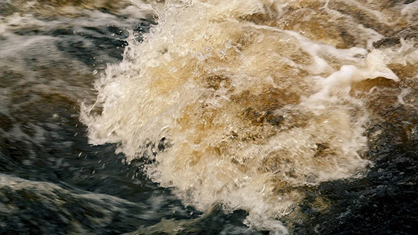 Frothing River Water Frothing River Water