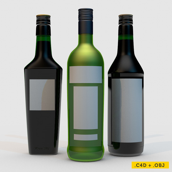 3DOcean Bottle Pack Scene 9742046 3DOcean Bottle Pack Scene 9742046
