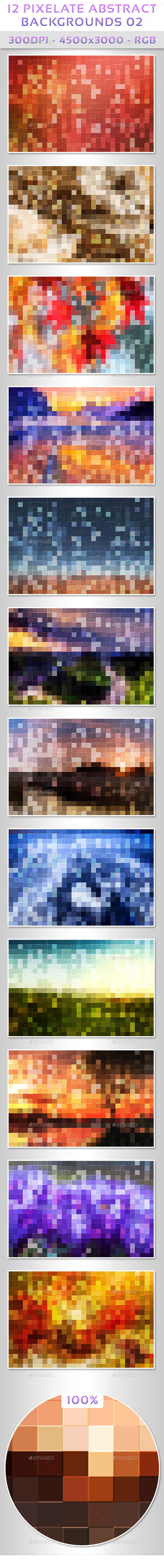 GraphicRiver 12 Pixelate Abstract Backgrounds 02 9742399 GraphicRiver 12 Pixelate Abstract Backgrounds 02 9742399