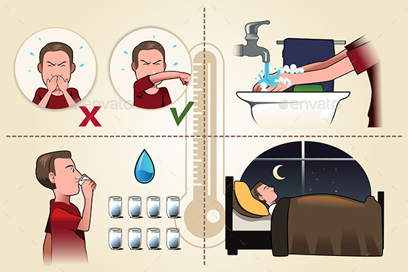 GraphicRiver Flu Pamphlet 9742420 GraphicRiver Flu Pamphlet 9742420