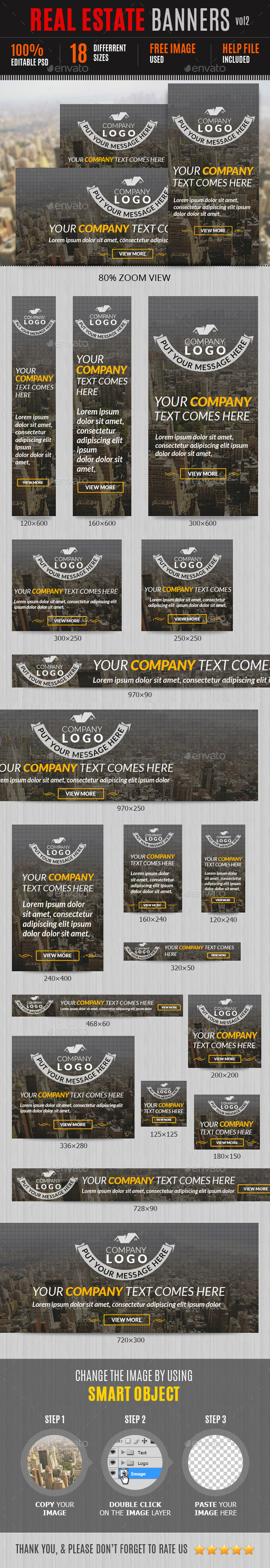 Real Estate Banners vol2 Real Estate Banners vol2