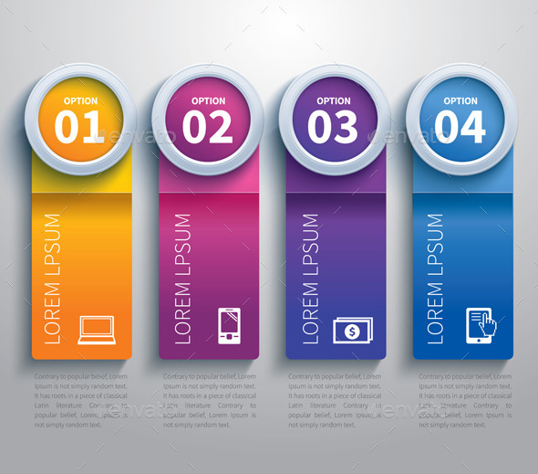 GraphicRiver Paper Circle and Square Infographic 9744049 GraphicRiver Paper Circle and Square Infographic 9744049