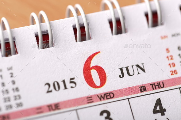 June 2015 - Calendar series