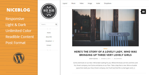 ThemeForest NiceBlog Clean and Awesome WP Blog Theme 9253368 ThemeForest NiceBlog Clean and Awesome WP Blog Theme 9253368