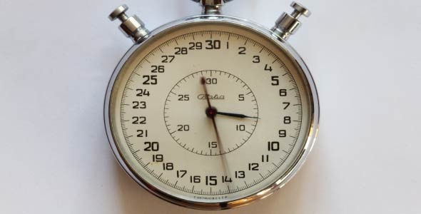 The Stopwatch Counts Time The Stopwatch Counts Time
