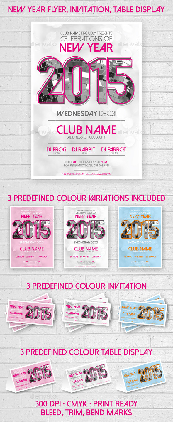 GraphicRiver New Year Party Flyer Ivitation Table Display 9630995 GraphicRiver New Year Party Flyer Ivitation Table Display 9630995