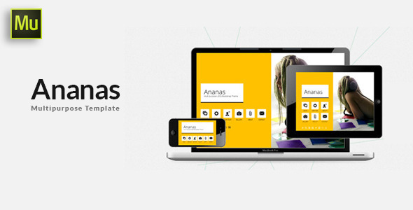 ananas - multi purpose adobe muse template 