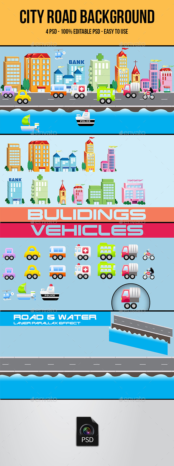 GraphicRiver City Road Background 01 9748022 GraphicRiver City Road Background 01 9748022
