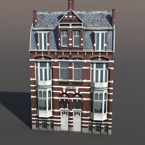 3DOcean Apartment house #45 Low Poly 3D Model 9748315 3DOcean Apartment house #45 Low Poly 3D Model 9748315