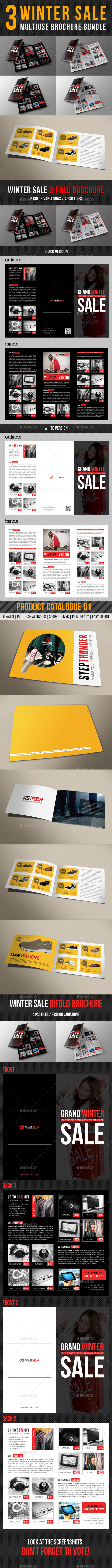 GraphicRiver 3 in 1 Winter Sale Multiuse Brochure Bundle 9749852 GraphicRiver 3 in 1 Winter Sale Multiuse Brochure Bundle 9749852