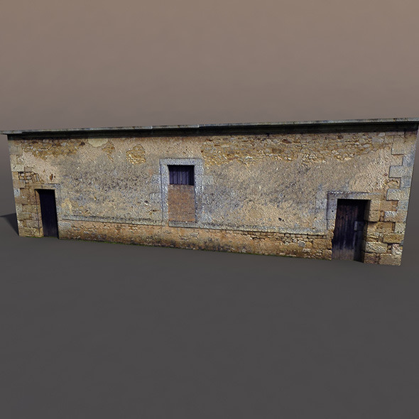 3DOcean Derelict house low poly 9751163 3DOcean Derelict house low poly 9751163