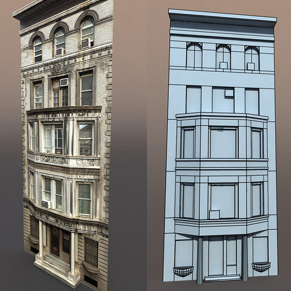 3DOcean Apartment House #76 Low Poly Model 9751179 3DOcean Apartment House #76 Low Poly Model 9751179