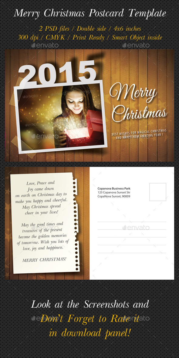 GraphicRiver Merry Christmas Postcard Template V02 9751613 GraphicRiver Merry Christmas Postcard Template V02 9751613